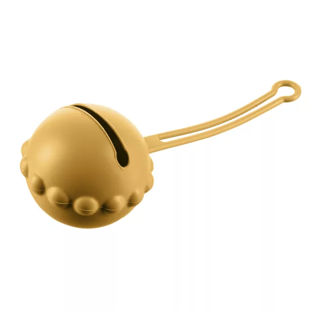 Zopa Szilikon cumitartó tok - mustásárga Mustard Yellow