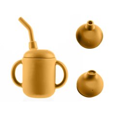   Zopa Szilikon bögre 2 az 1-ben - mustársárga Mustard Yellow