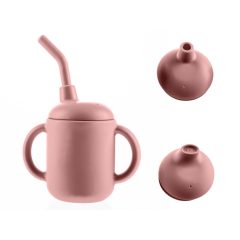 Zopa Szilikon bögre 2 az 1-ben - rózsaszín Old Pink