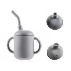 Zopa Szilikon bögre 2 az 1-ben - galambszürke Dove Grey