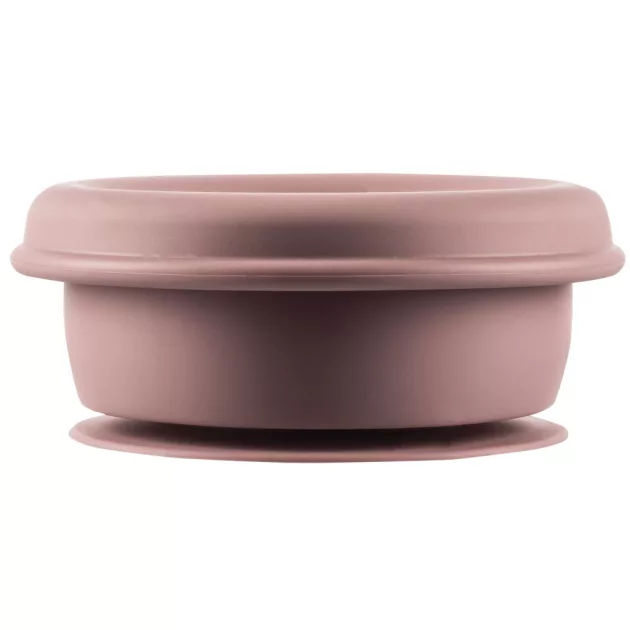 Zopa Szilikon összehajtható snackdoboz tapadókoronggal - rózsaszín Old Pink