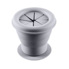   Zopa Szilikon összehajtható snackdoboz tapadókoronggal - galambszürke Dove Grey