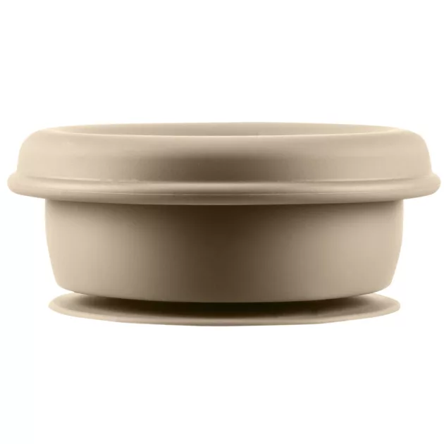 Zopa Szilikon összehajtható snackdoboz tapadókoronggal - bézs Sand Beige