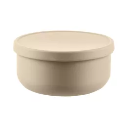 Zopa Szilikon tál fedővel - bézs Sand Beige