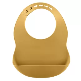 Zopa Szilikon előke - mustársárga Mustard Yellow