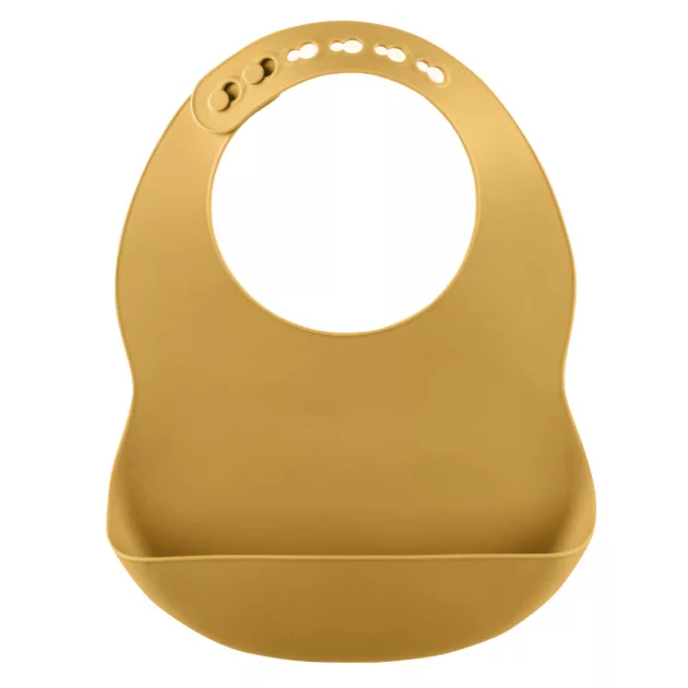 Zopa Szilikon előke - mustársárga Mustard Yellow