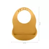 Zopa Szilikon előke - mustársárga Mustard Yellow