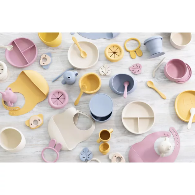 Zopa Szilikon előke - bézs Sand Beige