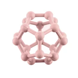 Zopa Szilikon rágóka Atom - rózsaszín Old Pink