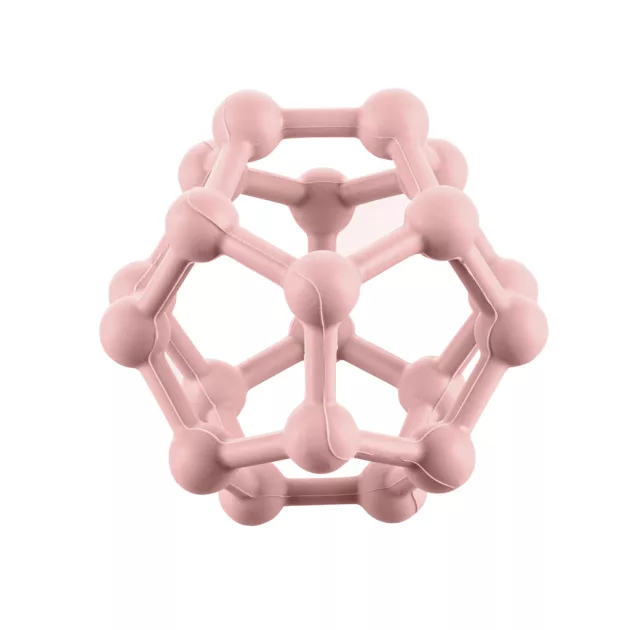 Zopa Szilikon rágóka Atom - Old Pink