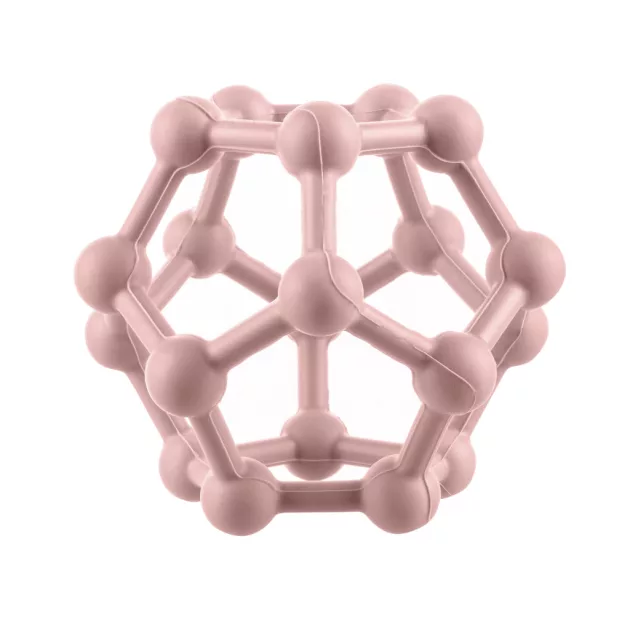 Zopa Szilikon rágóka Atom - Old Pink