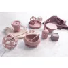 Zopa Szilikon rágóka Atom - Old Pink