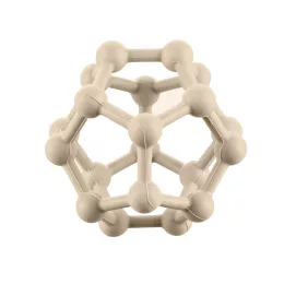 Zopa Szilikon rágóka Atom - bézs Sand Beige