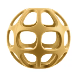 Zopa Szilikon rágóka Gömb - mustársárga Mustard Yellow