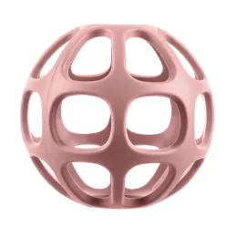 Zopa Szilikon rágóka Gömb - rózsaszín Old Pink