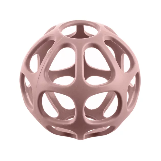 Zopa Szilikon rágóka Gömb - rózsaszín Old Pink