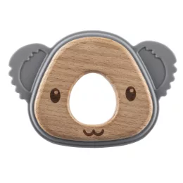 Zopa Szilikon-fa rágóka Koala - galambszürke Dove Grey