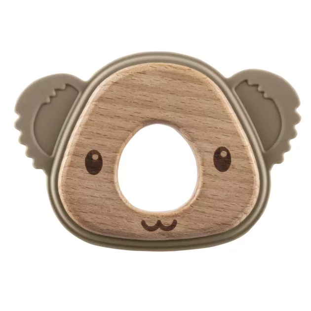 Zopa Szilikon-fa rágóka Koala - bézs Sand Beige
