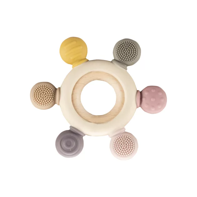 Zopa Szilikon multifunkciós rágóka - Multicolor