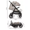 Zopa Moya babakocsi Shade Grey