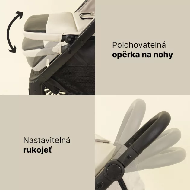 Zopa Moya babakocsi Shade Grey
