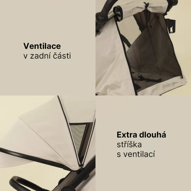 Zopa Moya babakocsi Shade Grey