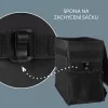 Zopa Vízálló autós hulladékgyűjtő fedéllel Black