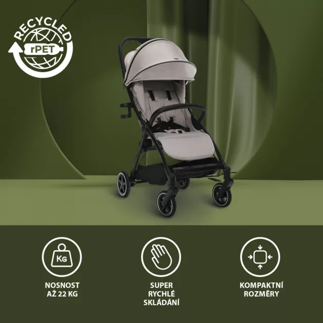 Zopa Quiq 2 babakocsi  Metal Grey