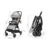 Zopa Quiq 2 babakocsi  Metal Grey