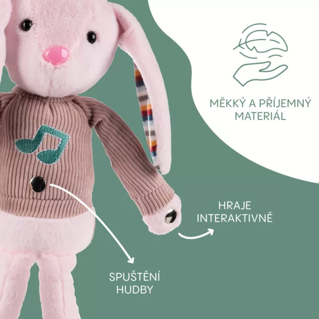 Zopa Plüss interaktív társ, elefánt Elephant