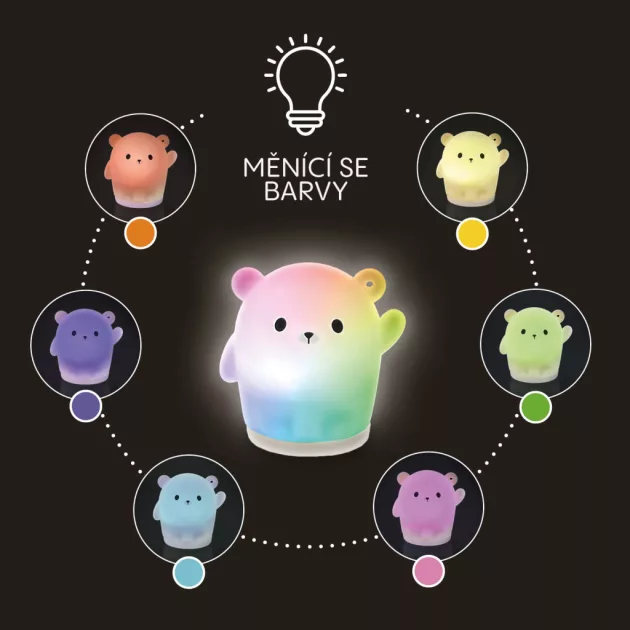 Zopa Függeszthető szilikon LED lámpa, nyuszi Rabbit