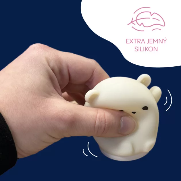 Zopa Függeszthető szilikon LED lámpa, nyuszi Rabbit
