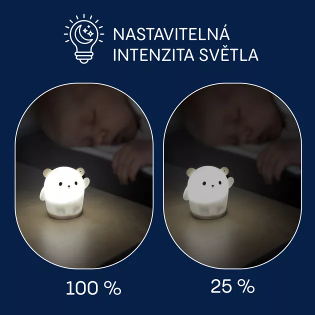 Zopa Függeszthető szilikon LED lámpa, elefánt Elephant