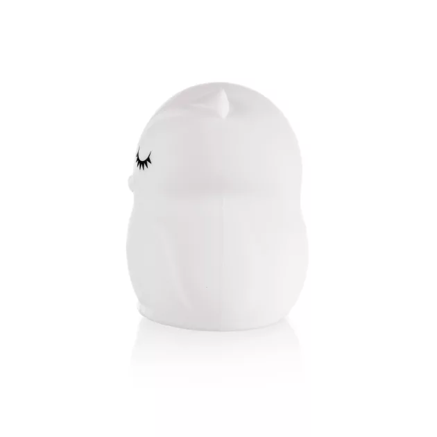 Zopa Szilikon LED éjszakai fény M-es méretben, bagoly Owl