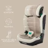 Zopa Lélegző autósülés párna Breeze sc. 2/3 Boss Grey