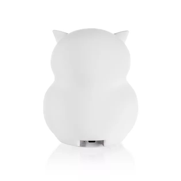 Zopa Szilikon LED éjszakai fény zenével L-es méretben, bagoly Owl