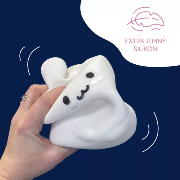 Zopa Szilikon LED éjszakai fény zenével L-es méretben, nyuszi Rabbit