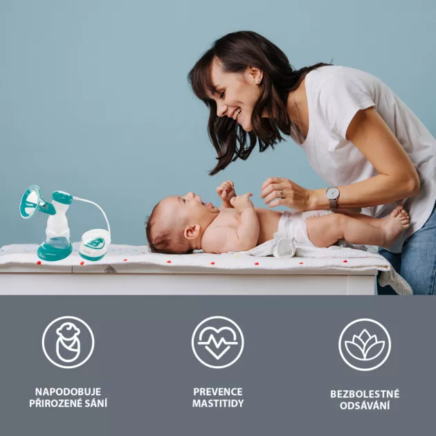 Zopa Comfy elektromos mellszívó, mint Mint