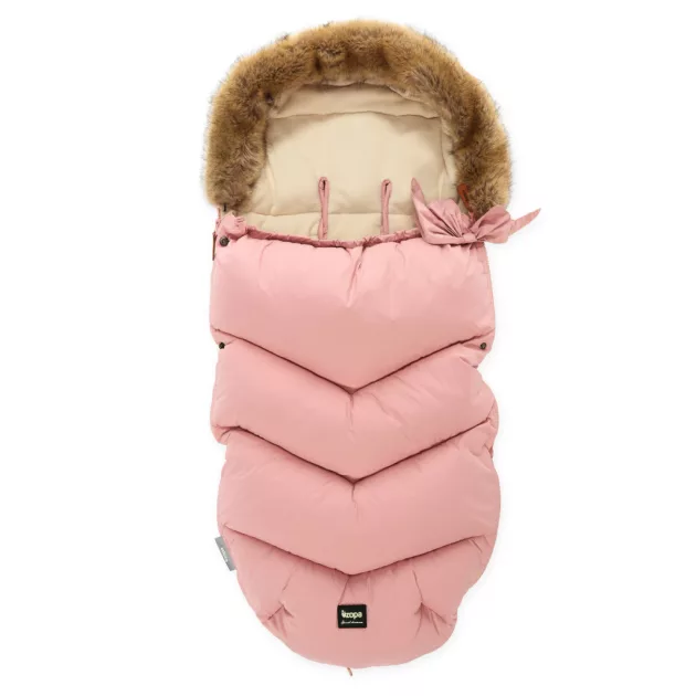 Zopa Fluffy téli bundazsák - Old Pink