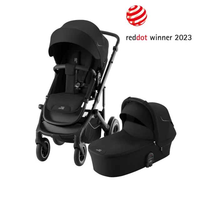 Britax Römer set multifunkciós babakocsi Smile 5Z + mózeskosár Space Black