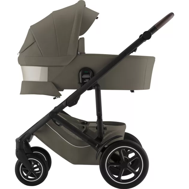Britax Römer Smile 5Z Comfort Set Lux (Smile 5z babakocsi + mózeskosár + Baby-Safe Pro) - Linen Grey