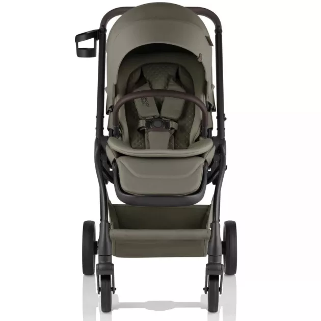 Britax Römer Rio Comfort Plus Core Set LUX 4in1 (Rio babakocsi + mózeskosár + Baby-Safe Core babahordozó + Core bázis) Urban Olive