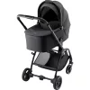 Britax Römer Rio Comfort Plus Core Set STYLE 4in1 (Rio babakocsi + mózeskosár + Baby-Safe Core babahordozó + Core bázis) Carbon Black