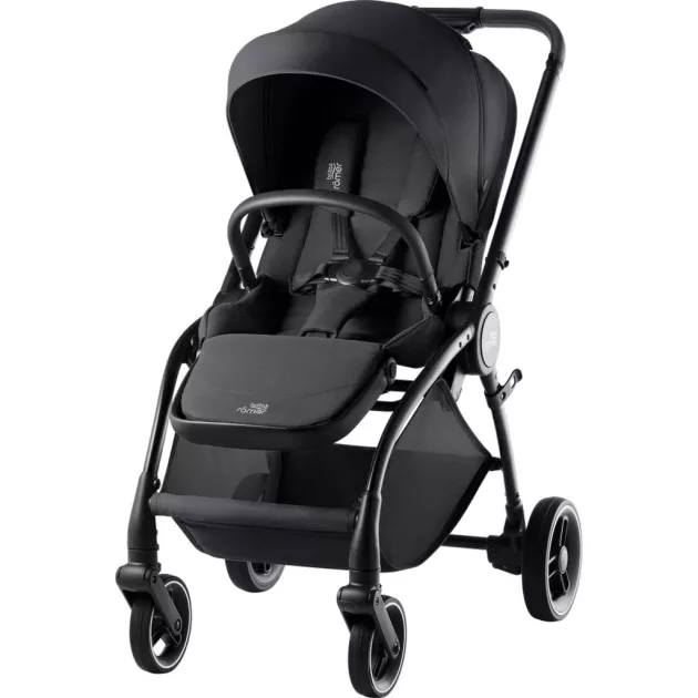 Britax Römer Rio Comfort Plus Core Set STYLE 4in1 (Rio babakocsi + mózeskosár + Baby-Safe Core babahordozó + Core bázis) Carbon Black