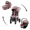 BRITAX RÖMER Smile 5Z Comfort Set Style 3in1 (Smile 5z babakocsi + mózeskosár + Baby-Safe Pro) Dusty Rose