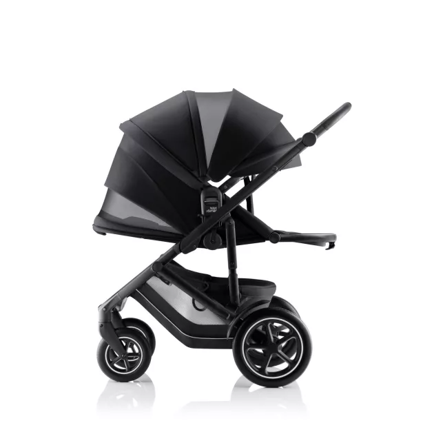 BRITAX RÖMER Smile 5Z Comfort Core Set STYLE 3in1 (Smile 5Z babakocsi + mózeskosár + Baby-Safe Core babahordozó) Carbon Black