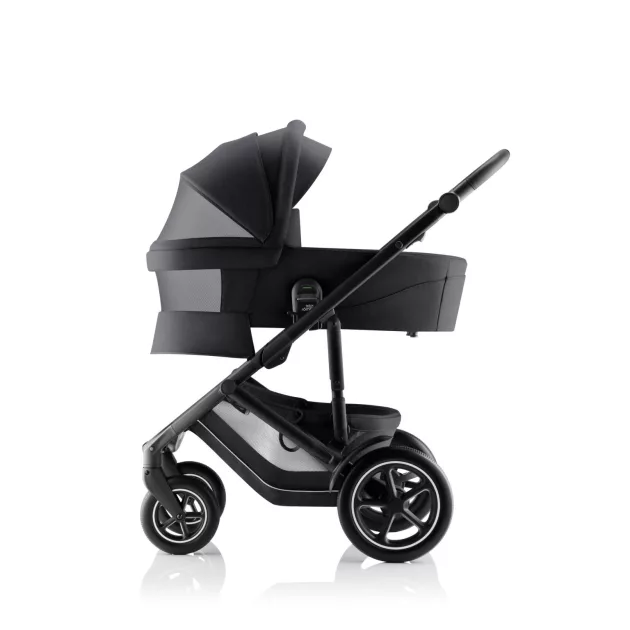 BRITAX RÖMER Smile 5Z Comfort Core Set STYLE 3in1 (Smile 5Z babakocsi + mózeskosár + Baby-Safe Core babahordozó) Carbon Black