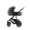 BRITAX RÖMER Smile 5Z Comfort Core Set STYLE 3in1 (Smile 5Z babakocsi + mózeskosár + Baby-Safe Core babahordozó) Mineral Grey