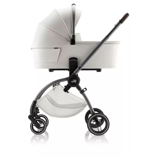 Britax Römer Rio Comfort Core Set LUX 3in1 (Rio babakocsi + mózeskosár + Baby-Safe Core babahordozó) Soft Taupe