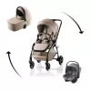 Britax Römer Rio Comfort Core Set STYLE 3in1 (Rio babakocsi + mózeskosár + Baby-Safe Core babahordozó) Teak